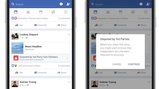 Facebook automatiza esfuerzos para marcar 'noticias falsas'