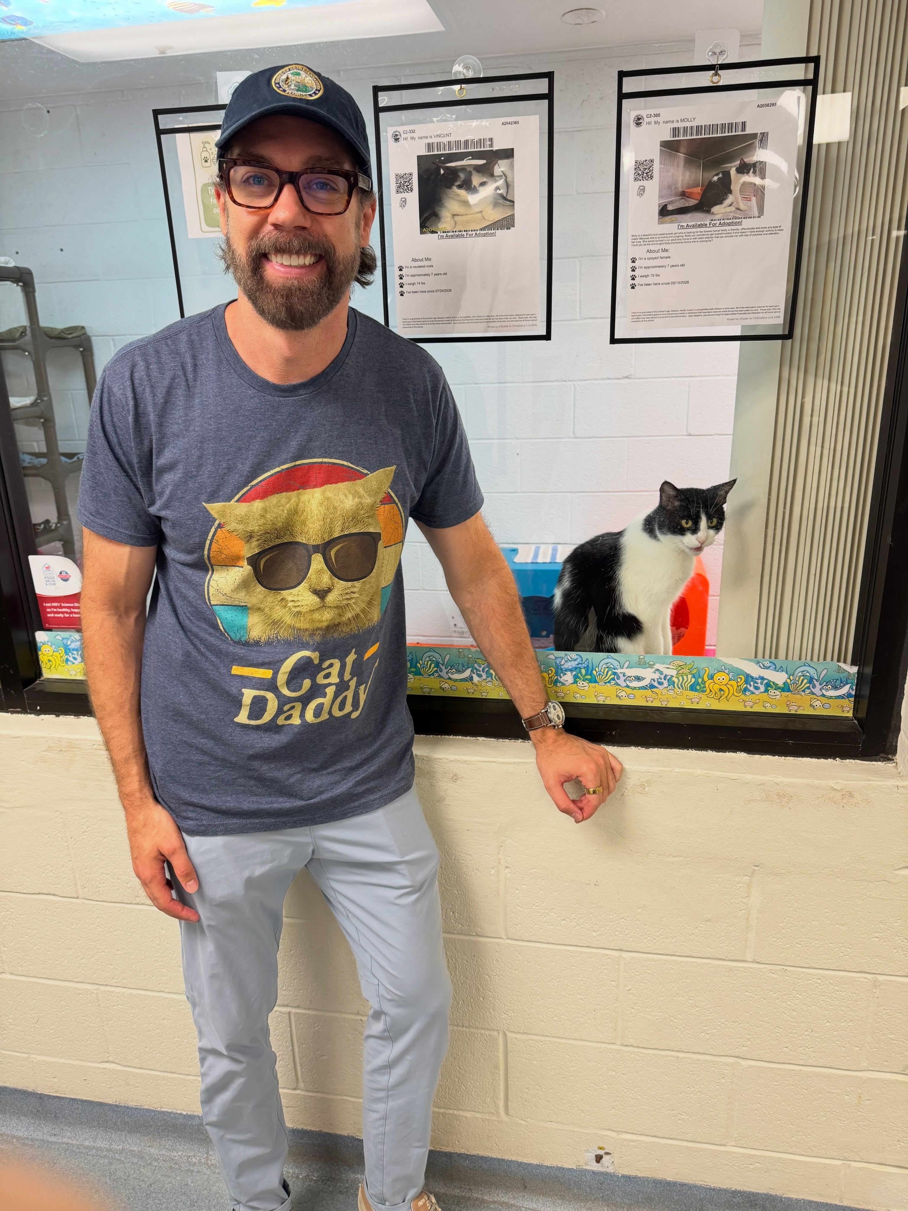 Rob Lon, en redes sociales, se muestra como un defensor de los animales, principalmente de los gatos (Foto: Rob Long / Instagram)
