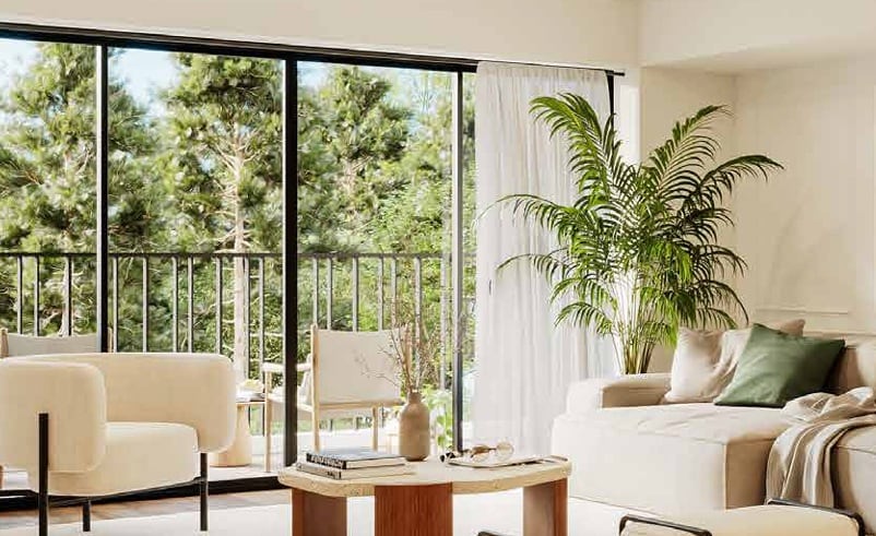 Las nuevas construcciones buscan ubicarse frente a parques (imagen referencial del proyecto Rafael, de la inmobiliaria Inmgenio, ubicado en San Borja).