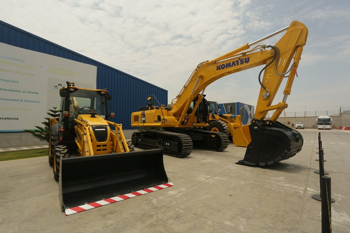 Komatsu- Mitsui Maquinarias Perú impulsa renta de equipos para operaciones mineras.