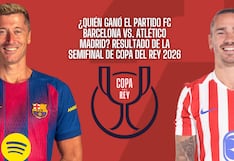 ¿Quién ganó el partido FC Barcelona vs. Atlético Madrid por la semifinal ida de Copa del Rey 2026?