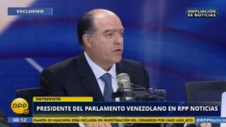 Julio Borges, presidente del Congreso venezolano: “Tenemos un narcoestado”