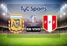 TyC Sports transmitió el partido Argentina 2-0 Perú (29/06/2024)