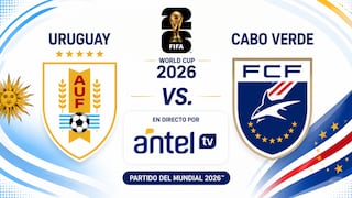 ANTEL TV televisó el partido Uruguay vs. Cabo Verde por el Mundial de Fútbol 2026