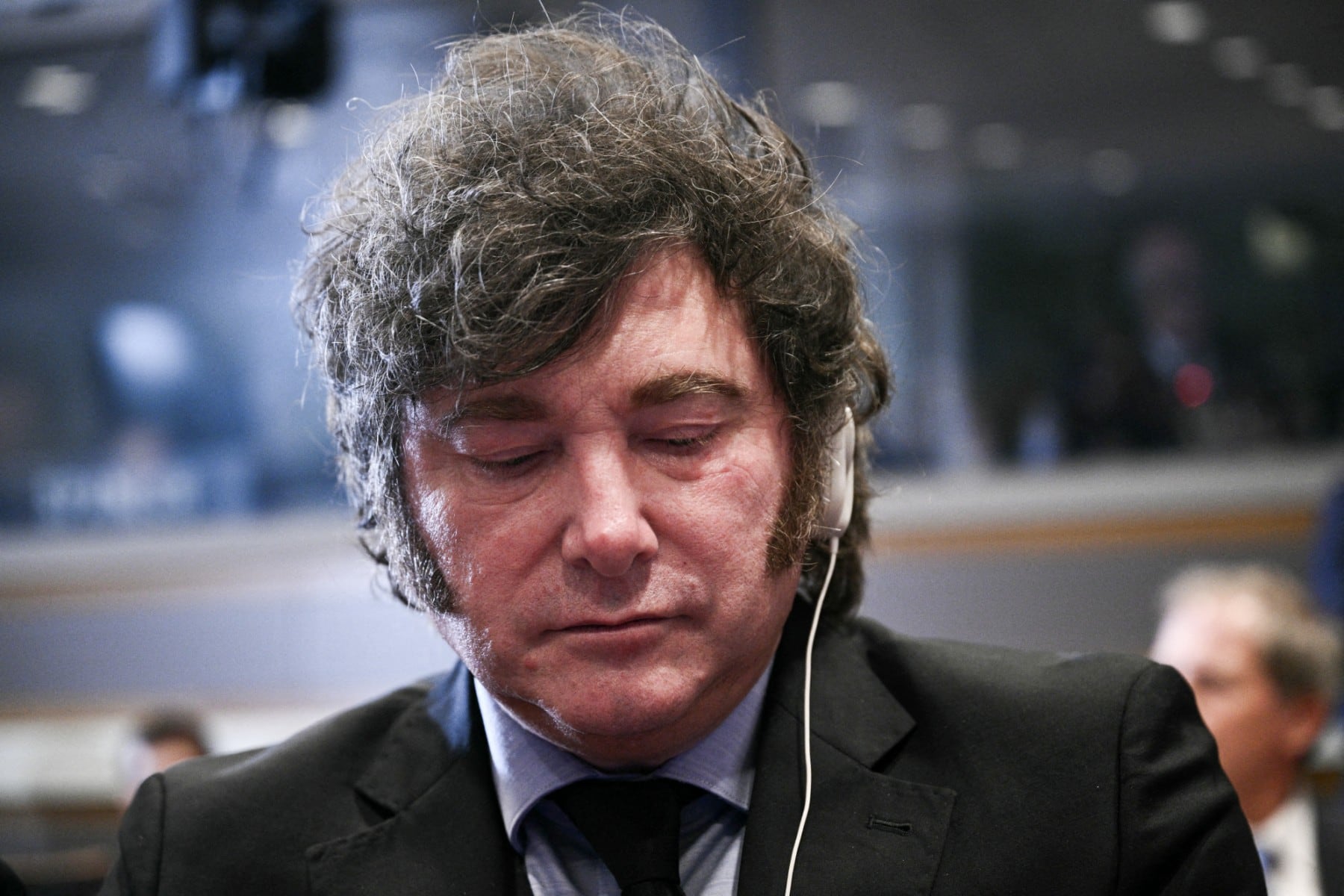Javier Milei, presidente argentino. (Foto referencial: AFP)