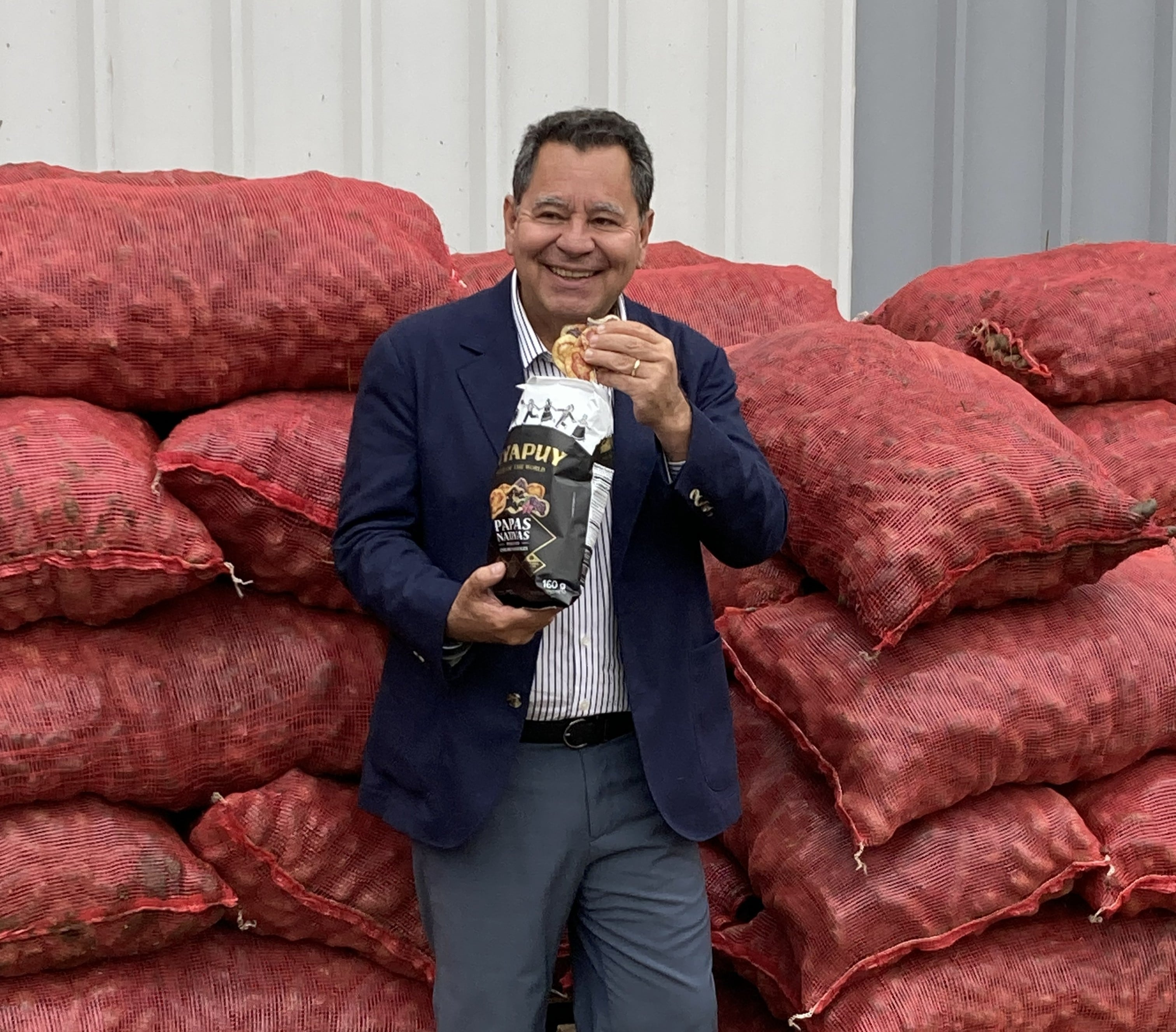 Carlos Añaños, presidente fundador de Tiyapuy