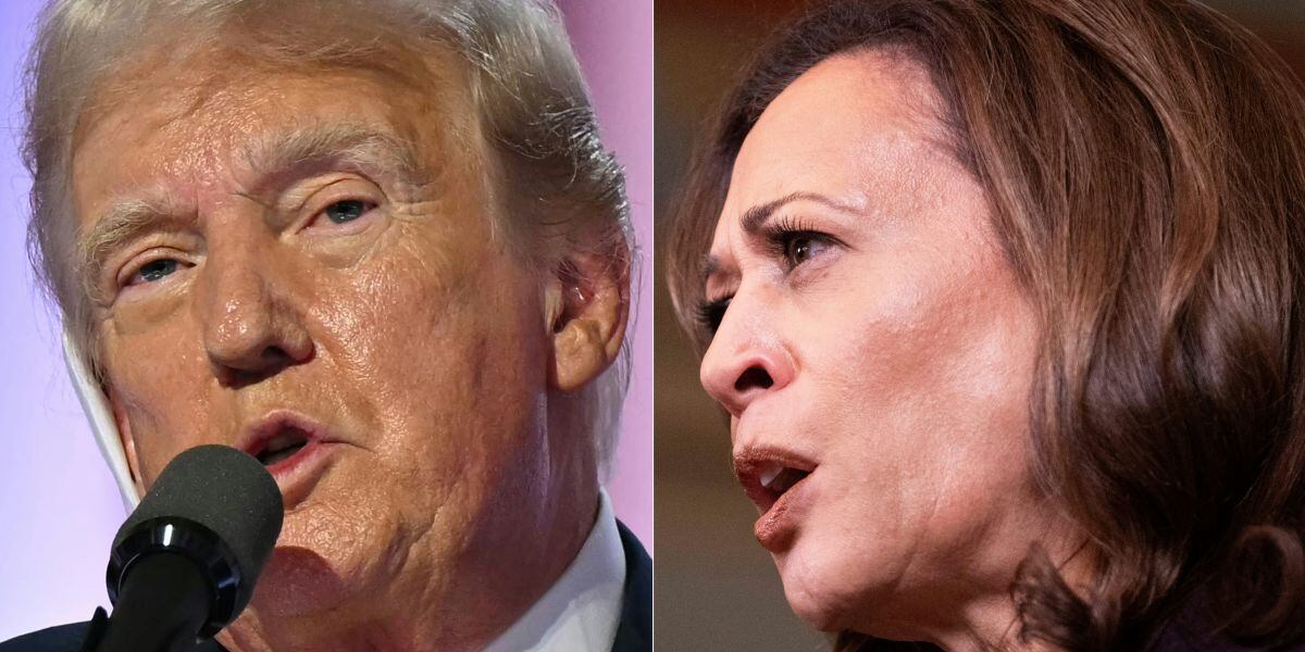 Kamala Harris y Donald Trump darán a conocer sus propuestas en un debate, de cara a las elecciones del próximo 5 de noviembre(Foto: Patrick T. Fallon / Roberto Schmidt / AFP)