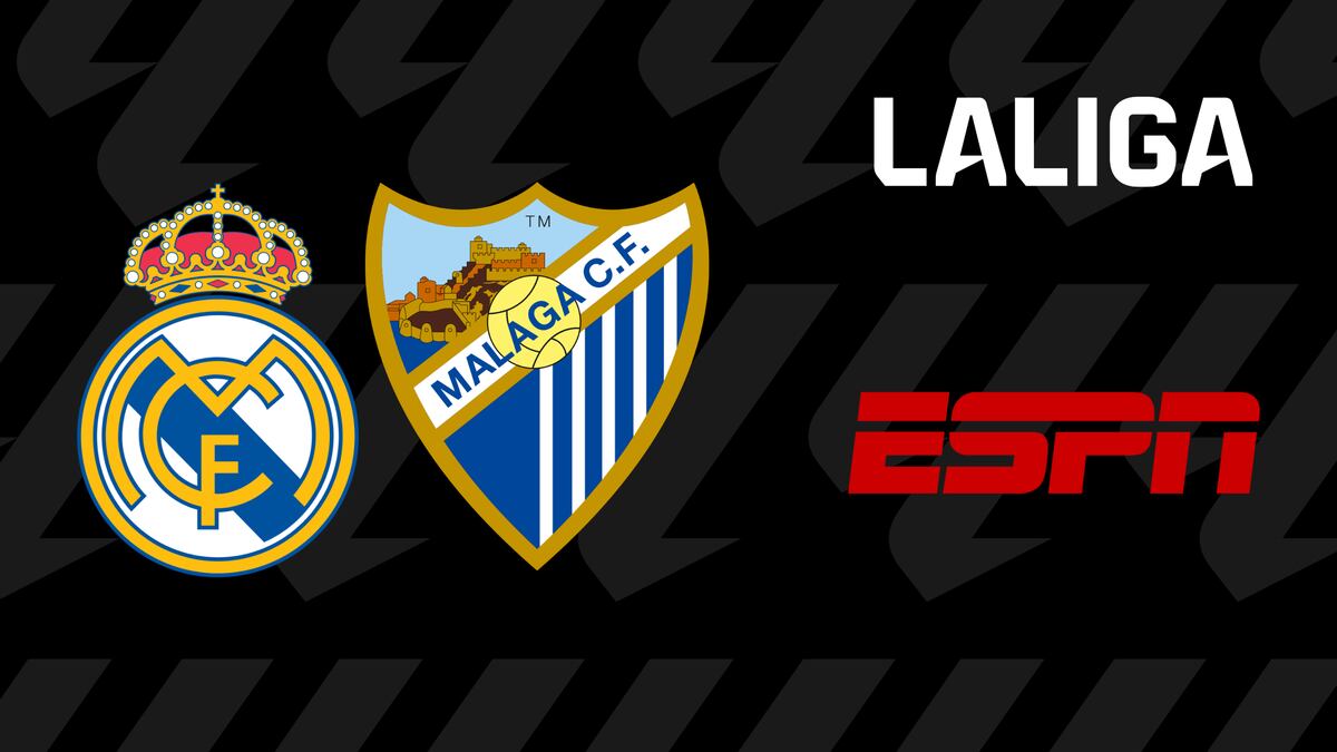 ESPN EN VIVO por Internet — dónde ver partido Real Madrid vs. Málaga en Fútbol TV y Online en Estados Unidos