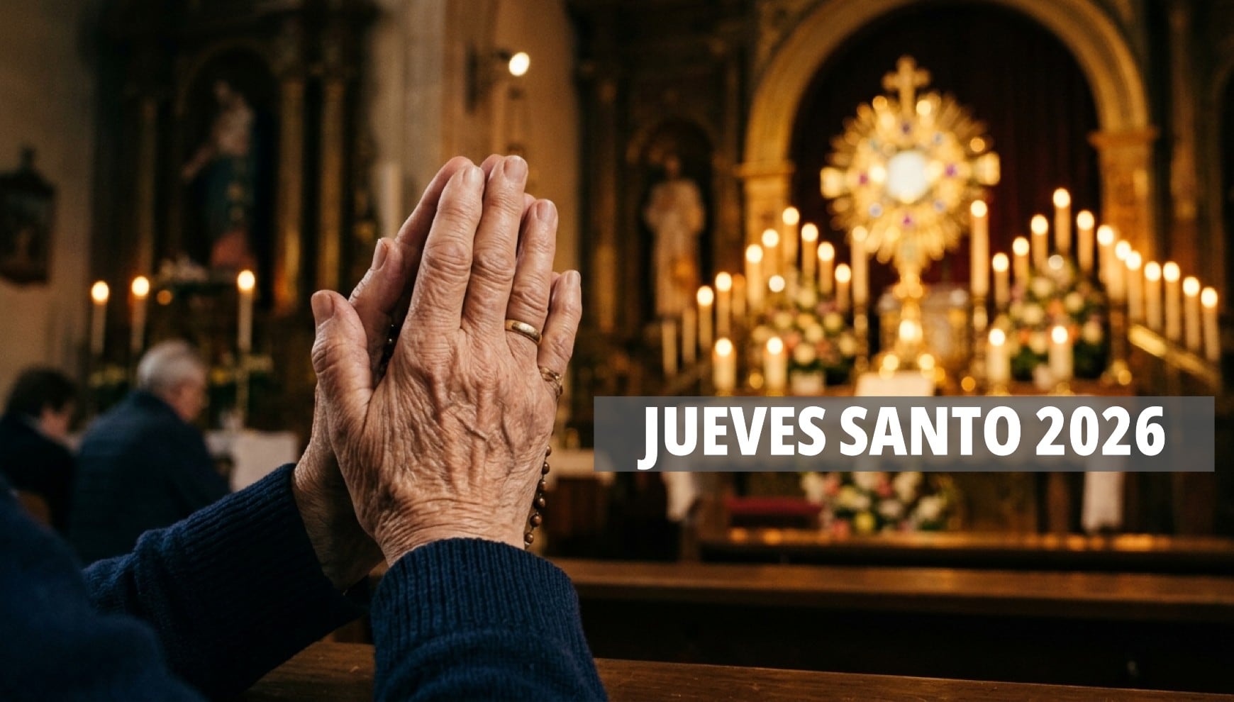 En este Jueves Santo 2026, toma un momento para reflexionar y acercarte a Dios con el corazón abierto. | Crédito: Imagen creada por Gestión Mix usando la IA de Gemini