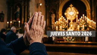 15 oraciones para Jueves Santo 2026: reza en el Santísimo durante la Cena del Señor