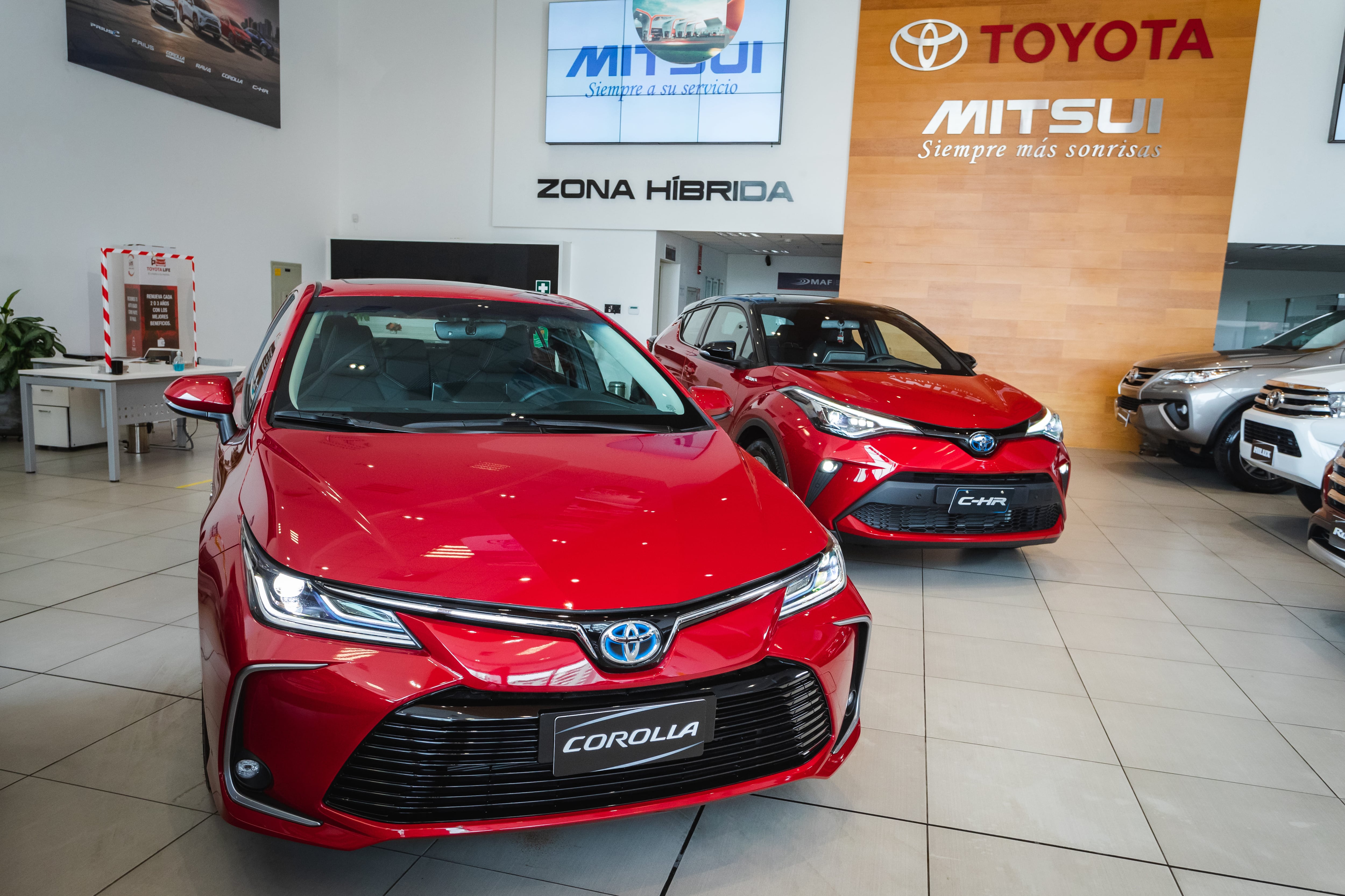 La concesionaria tiene una participación del 23% en las ventas de Toyota en el país. Foto: Mitsui Automotriz)