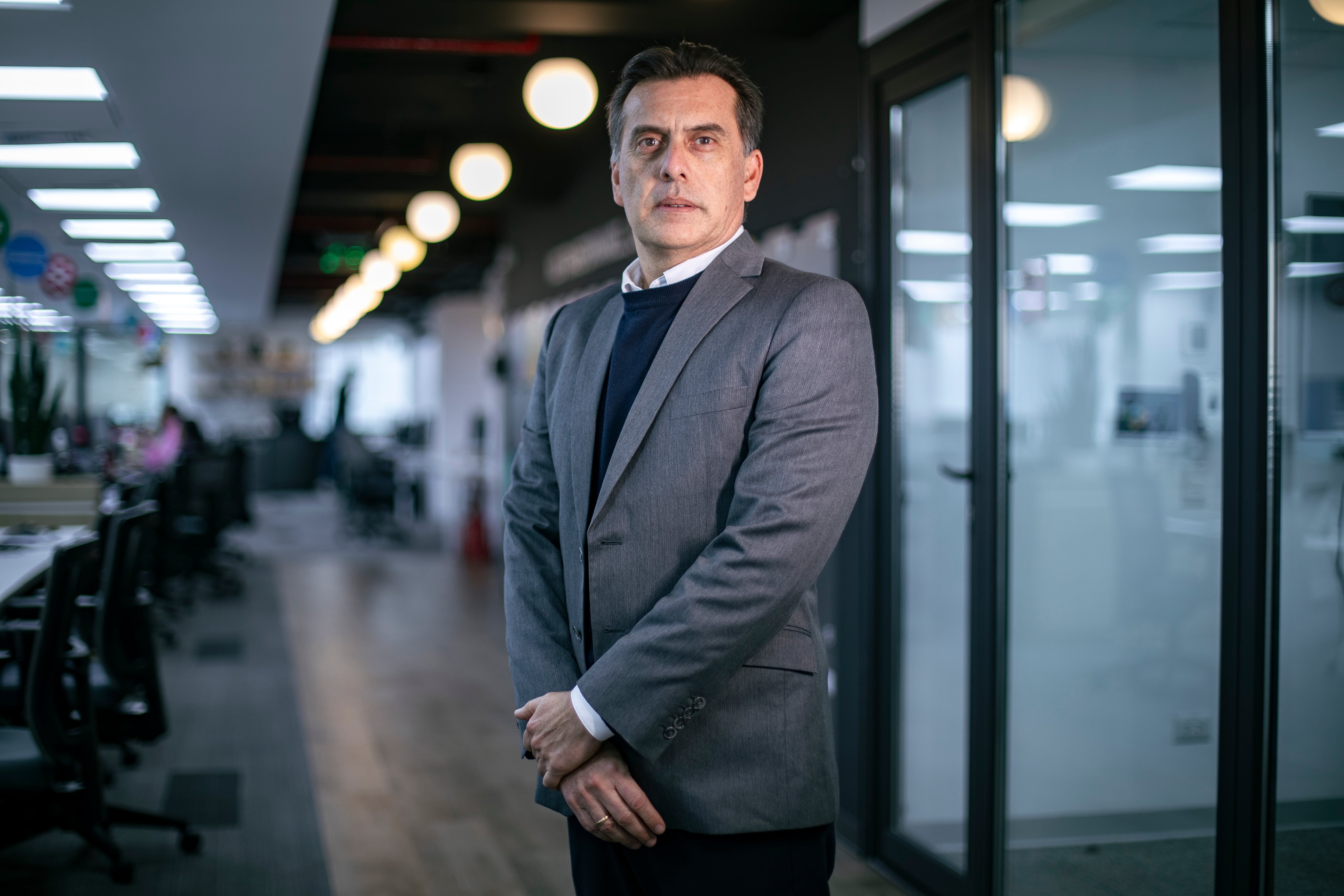 Jorge Gagliardo, vicepresidente de la División de Desarrollo Industrial de Grupo Centenario. Fotos: Joel Alonzo/GEC