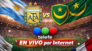 Telefe transmitió el partido Argentina vs. Mauritania por TV abierta y Fútbol Online