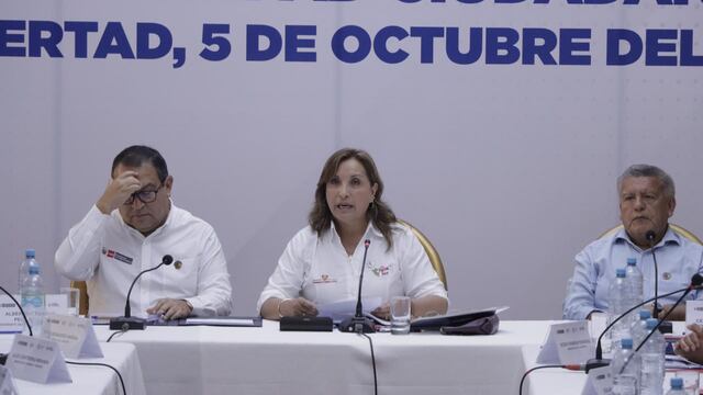 Dina Boluarte: Estado de emergencia se extenderá a Cercado de Lima