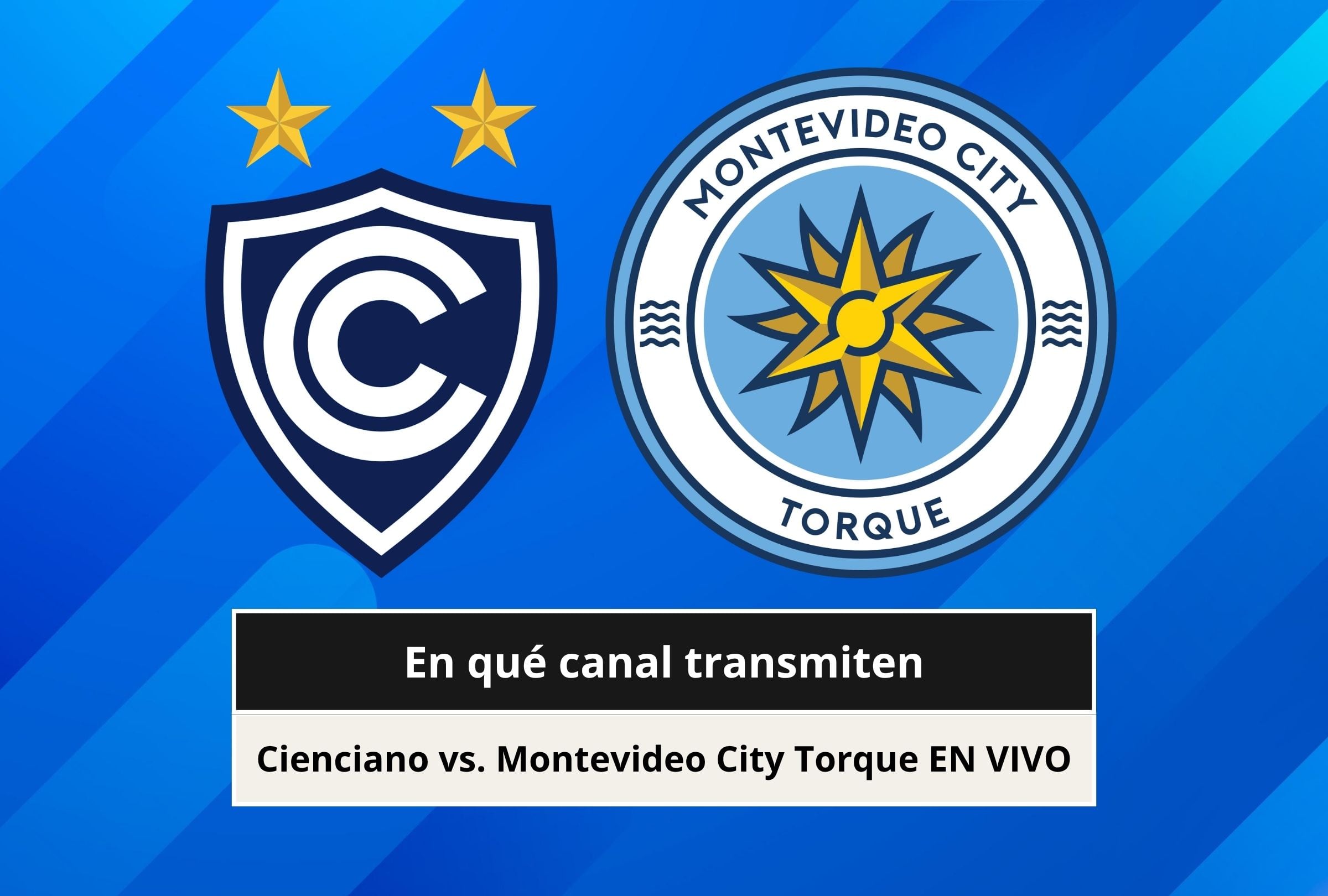 Revisa esta nota para que sepas en qué canal transmiten el Cienciano vs. Montevideo City Torque por la Copa Sudamericana 2026. (Foto: Composición Canva - Mag)