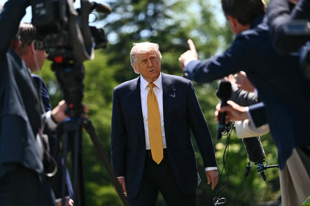 El presidente estadounidense Donald Trump. (Kent NISHIMURA / AFP)