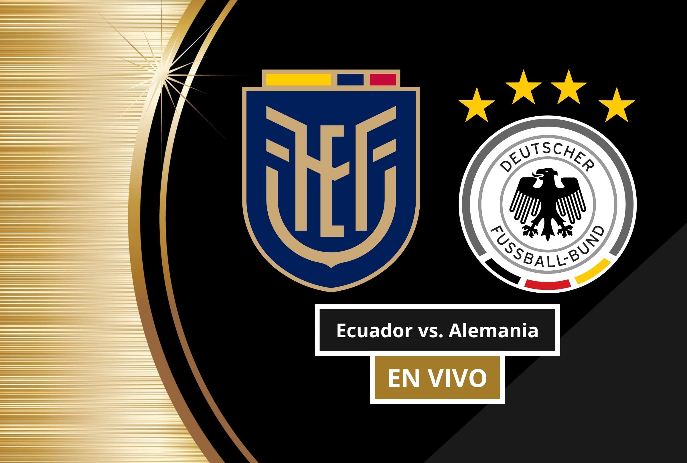 Revisa esta nota para que sepas a qué hora juega y qué canal transmite el Ecuador vs. Alemania por la Copa Mundial FIFA 2026. (Foto: Composición Canva - Gestión Mix)