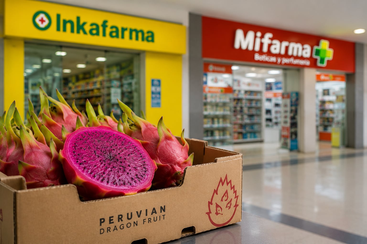 La agroexportadora peruana busca ampliar el aprovechamiento comercial de la pitahaya mediante productos de valor agregado. (Foto: composición/Epic Farms)