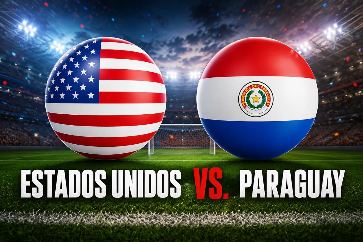 Estados Unidos y Paraguay protagonizan uno de los partidos más esperados del Grupo D en la Copa Mundial de Fútbol de 2026. (Foto: Imagen creada por Mix usando Gemini)
