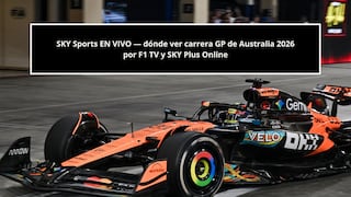 SKY Sports EN VIVO GRATIS — dónde ver carrera GP de Australia 2026 por F1 TV y SKY Plus Online