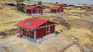 Cusco: entregan 63 viviendas bioclimáticas a familias de extrema pobreza afectadas por heladas