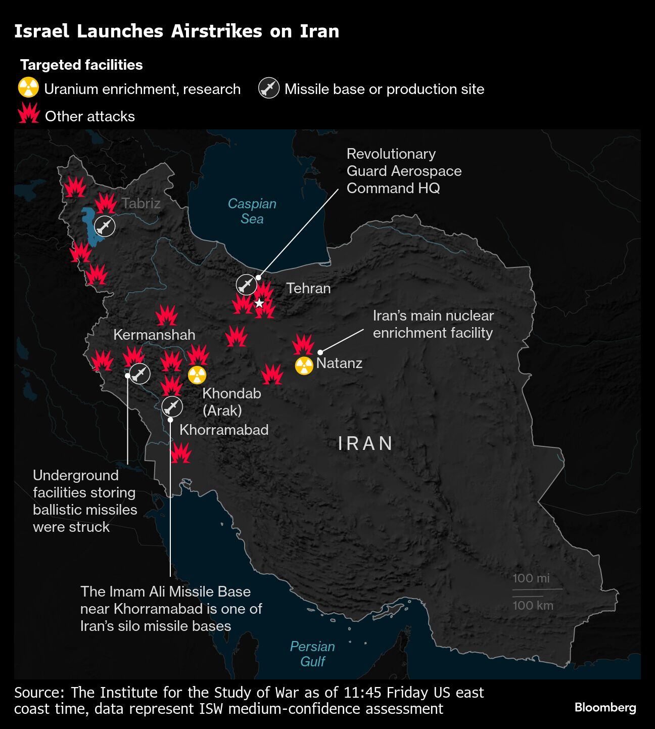 Israel lanza ataques aéreos contra Irán