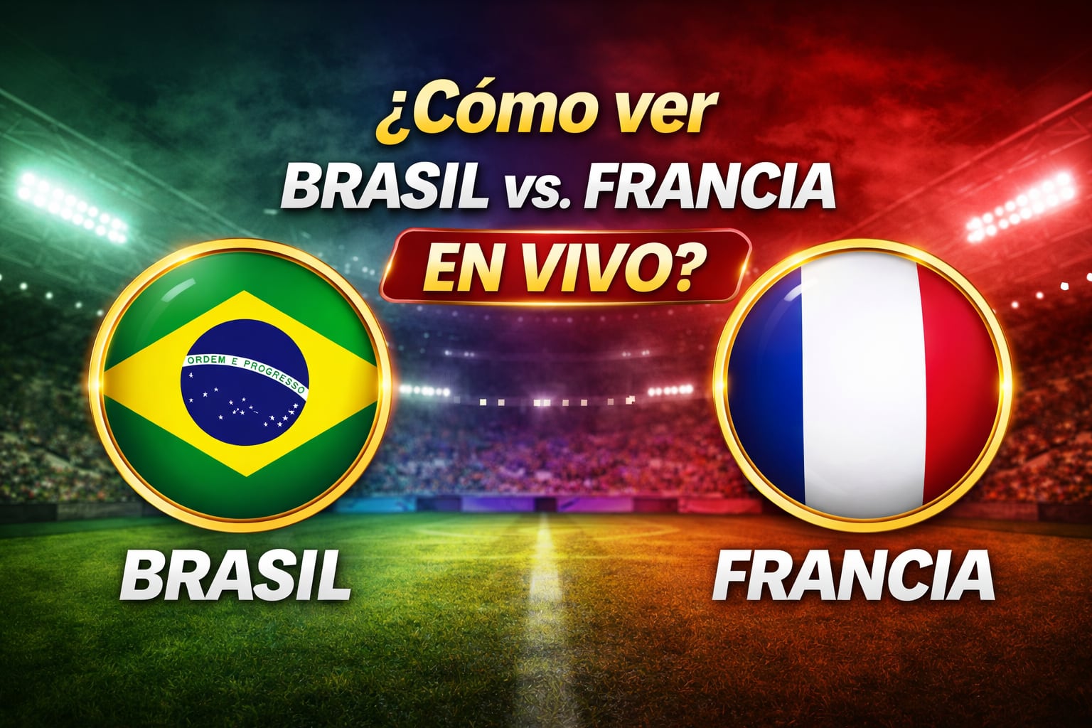 Brasil y Francia se enfrentarán en un amistoso internacional de la fecha FIFA el jueves 26 de marzo (Imagen hecha por Gestión con apoyo de la IA Chat GPT)