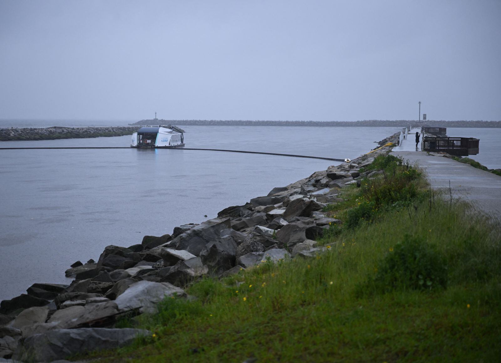 San Luis Creek Mouth en San Luis Obispo, California (Foto: AFP)