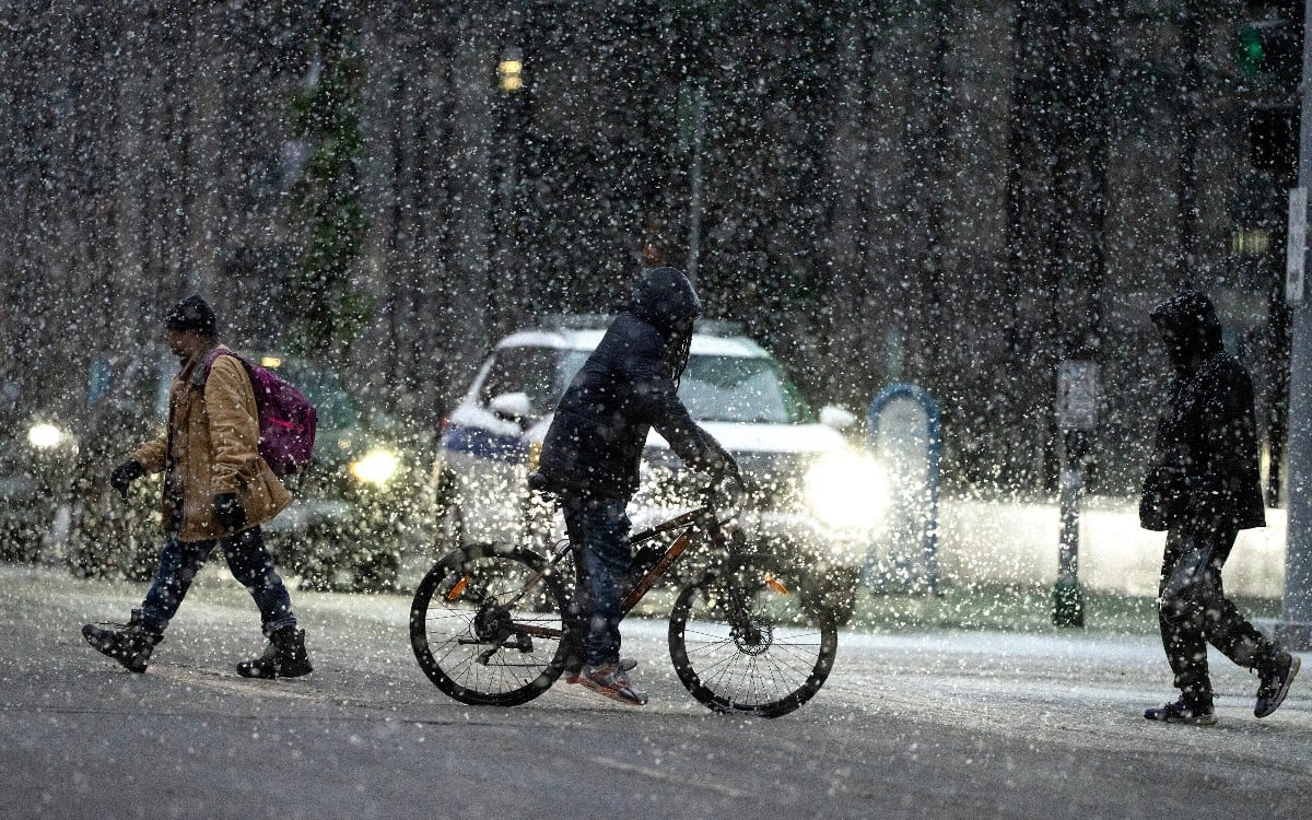 Más de 230 millones de estadounidenses están en riesgo por esta megatormenta invernal. (Crédito: Jerry Holt /Star Tribune vía AP)