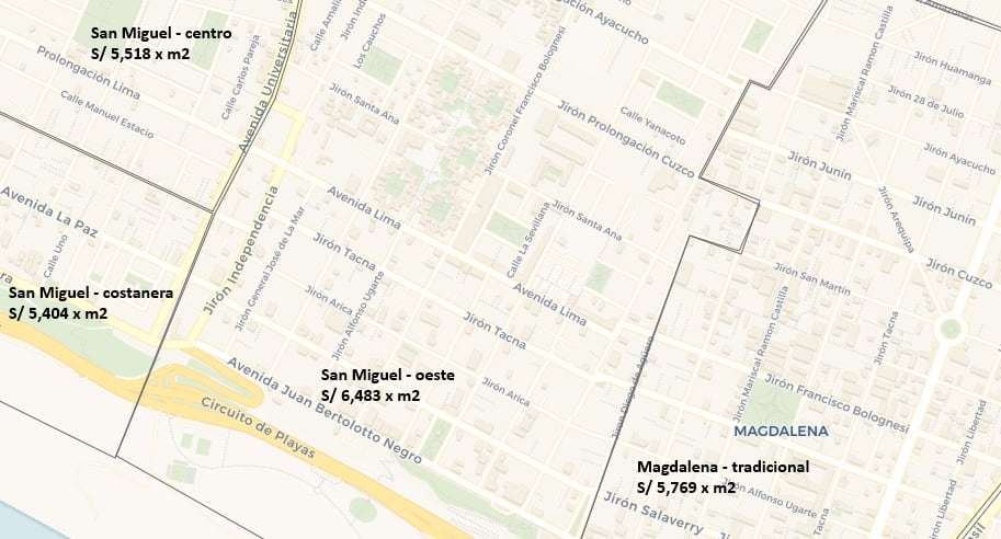 Fuente: Urbania, precios de viviendas nuevas y de segundo uso. Datos a noviembre del 2025.