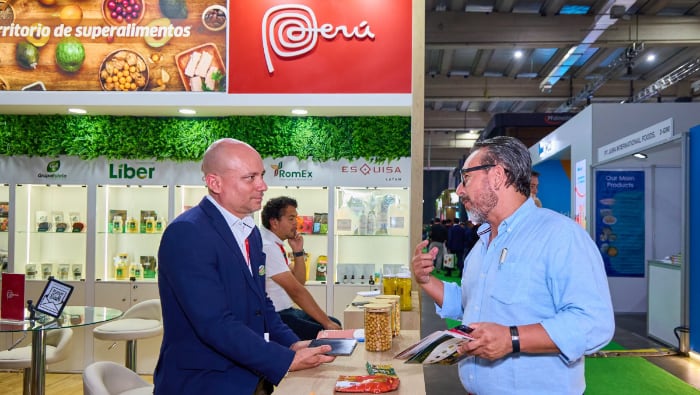 Los resultados recogidos entre las empresas participantes resaltaron la generación de nuevos contactos y el acercamiento con importadores, distribuidores y otros actores de la cadena. Foto: Promperú.