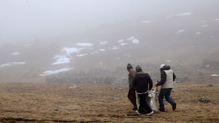 Bajas temperaturas en la sierra centro y sur: ¿en qué fechas?