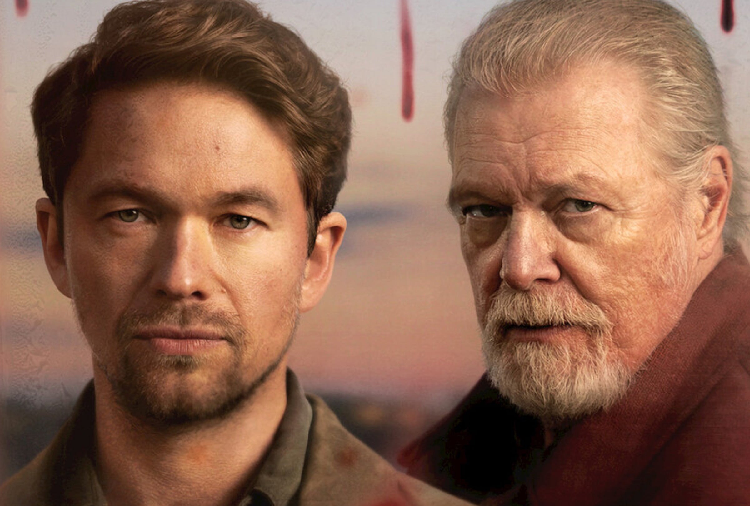 Alfred Berg (Peter Andersson) y Thomas Berg (Jakob Oftebro) deben trabajar en equipo para atrapar al asesino en la serie sueca "Sacrificio de sangre" (Foto: Netflix)