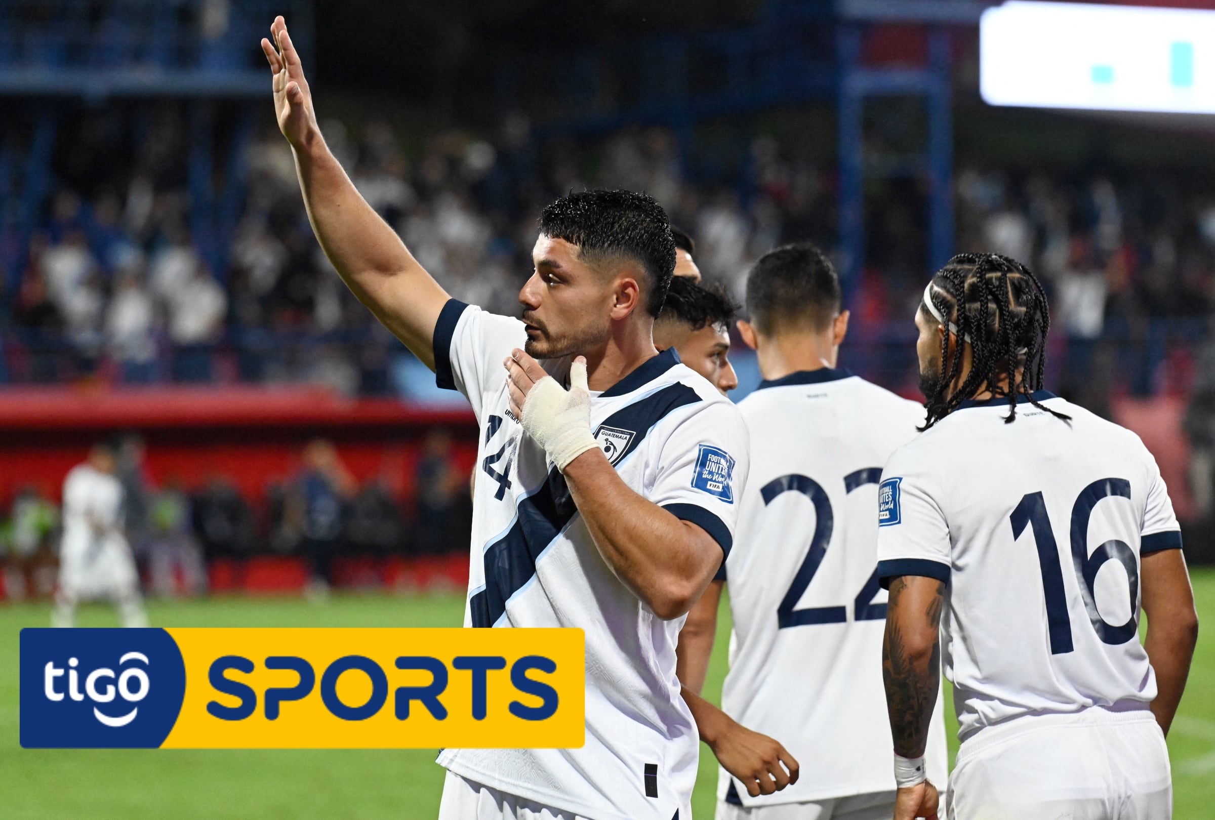 GÉNOVA (ITALIA), 27/03/2026.- Cobertura oficial de TiGo Sports EN VIVO EN DIRECTO para ver el partido entre Guatemala y Argelia este viernes 27 de marzo por amistoso con miras a la Copa Mundial de la FIFA 2026 desde el Estadio Luigi Ferraris de Génova, Italia. FOTO DE JOHAN ORDONEZ PARA AFP