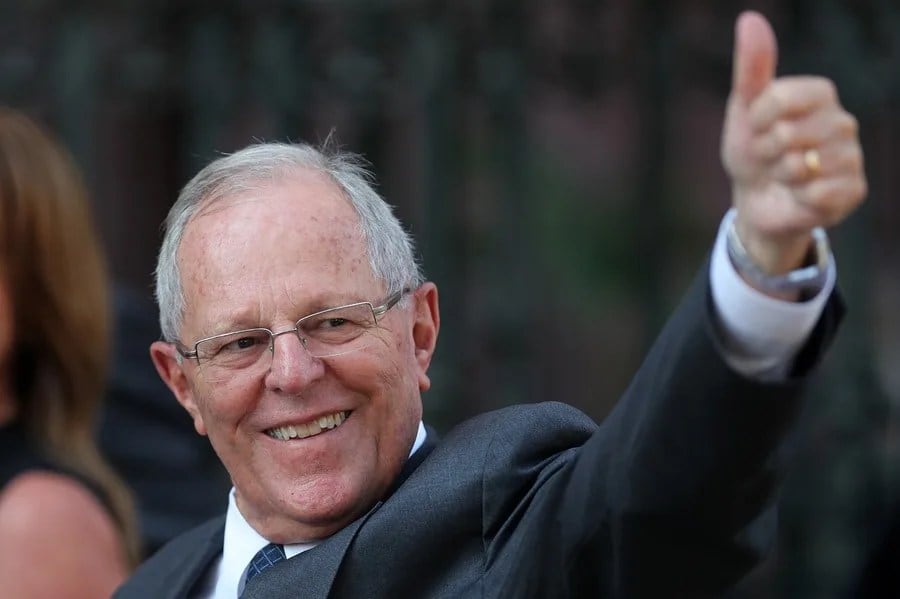 Pedro Pablo Kuczynski, expresidente de la República de Perú. Foto EFE