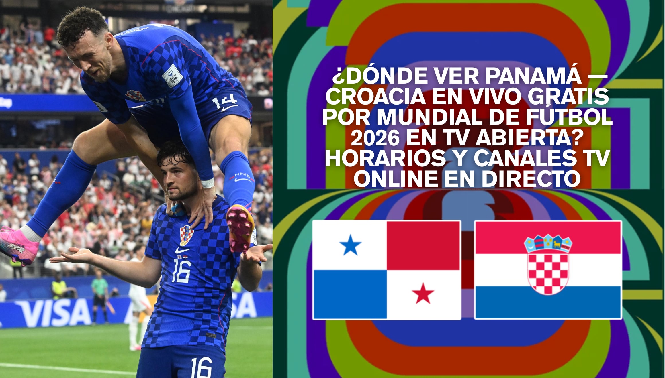 Revise los horarios oficiales y canales de TV online en directo para saber dónde ver Panamá vs. Croacia en vivo gratis por el Mundial de Fútbol 2026. La lista completa de señales autorizadas en televisión abierta hoy. | Crédito: @hns_cff / Instagram / Composición Gestión Mix