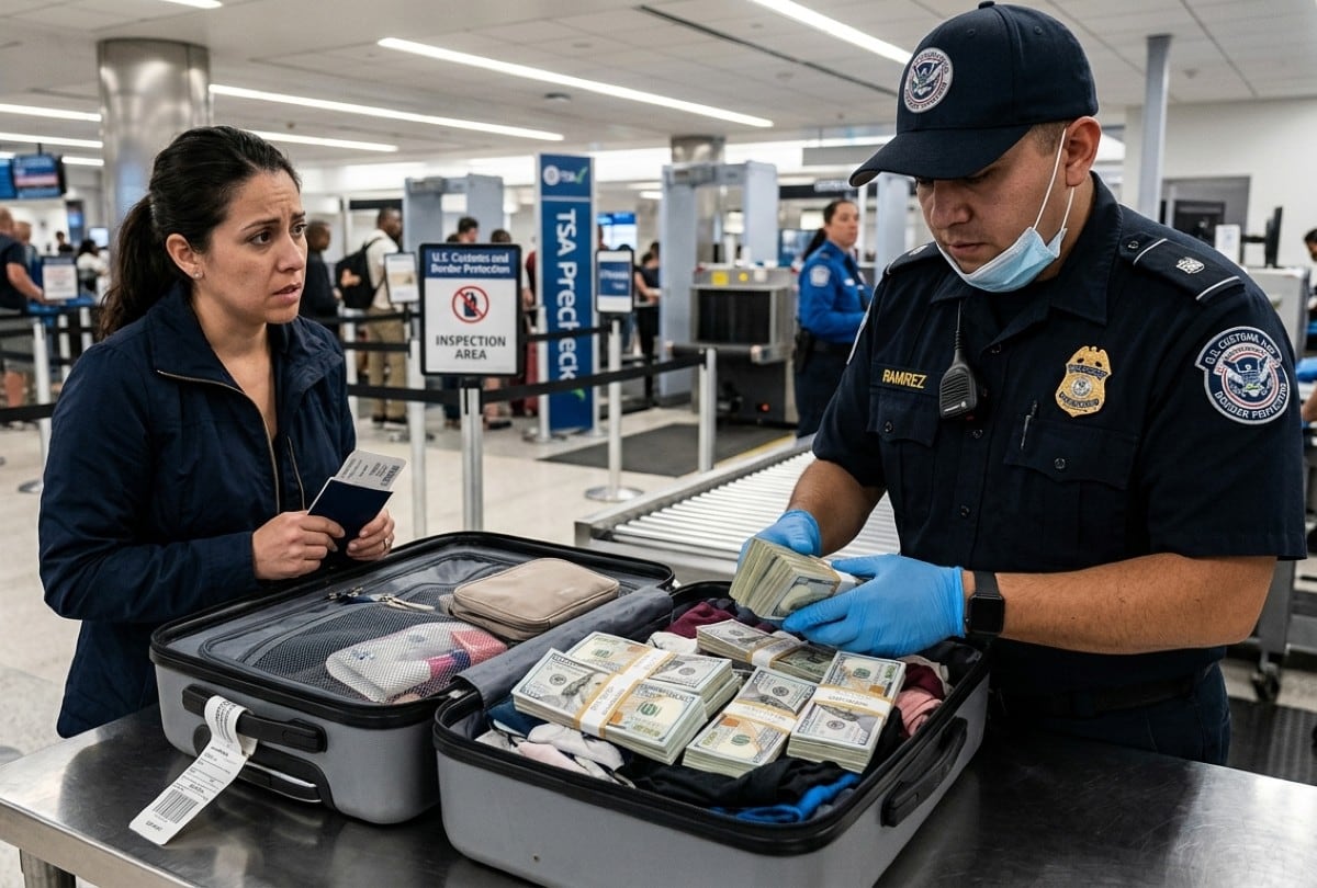 Viajar con grandes cantidades de efectivo en EE.UU. puede generar revisiones de la CBP. | Crédito: Imagen creada por El Comercio MAG usando Gemini