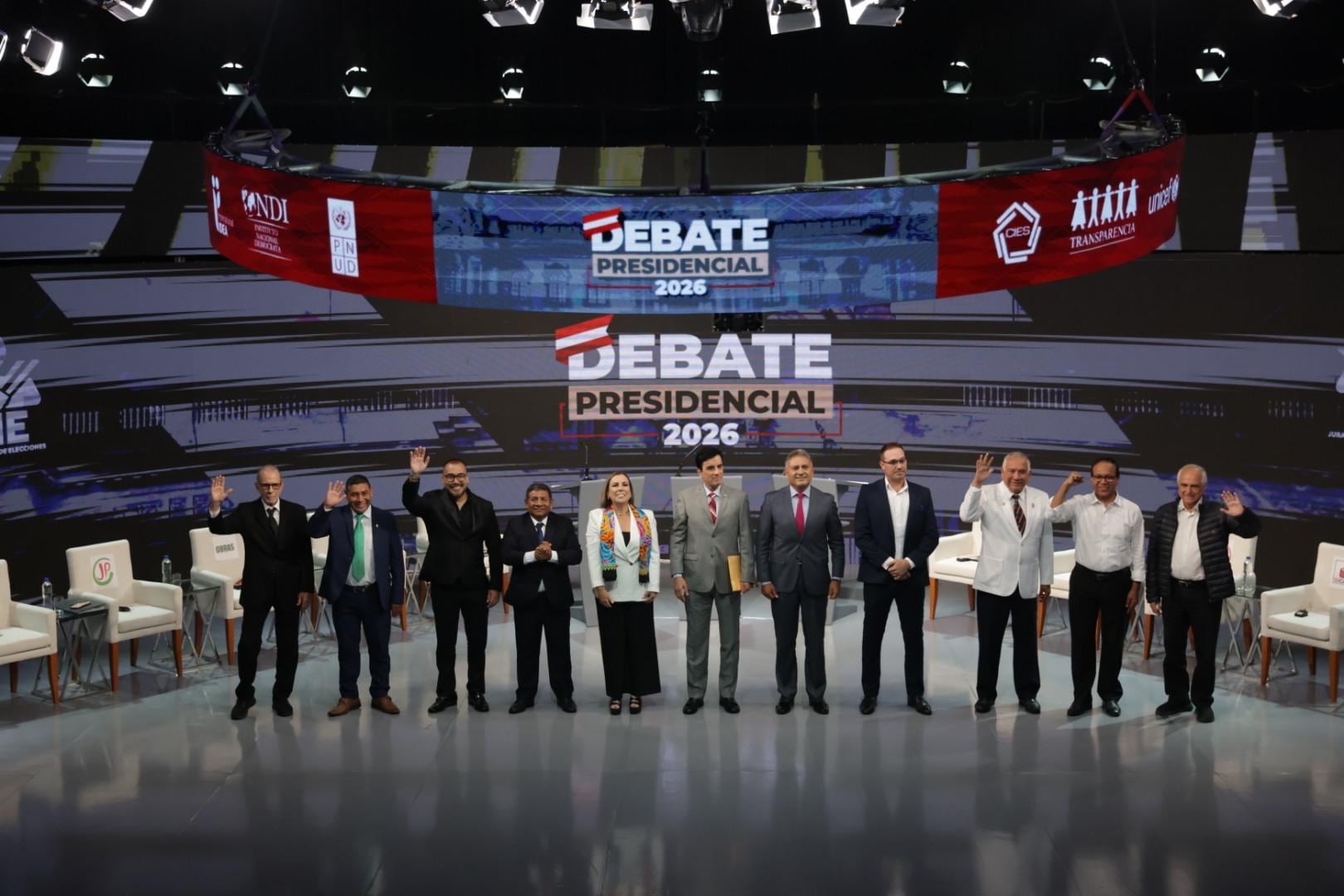 Debate electoral JNE | Candidatos asisten al Centro de Convenciones en San Borja, para participar del segundo día de debate electoral de cara a las elecciones presidenciales 2026. Fotos: Hugo Perez / @photo.gec
