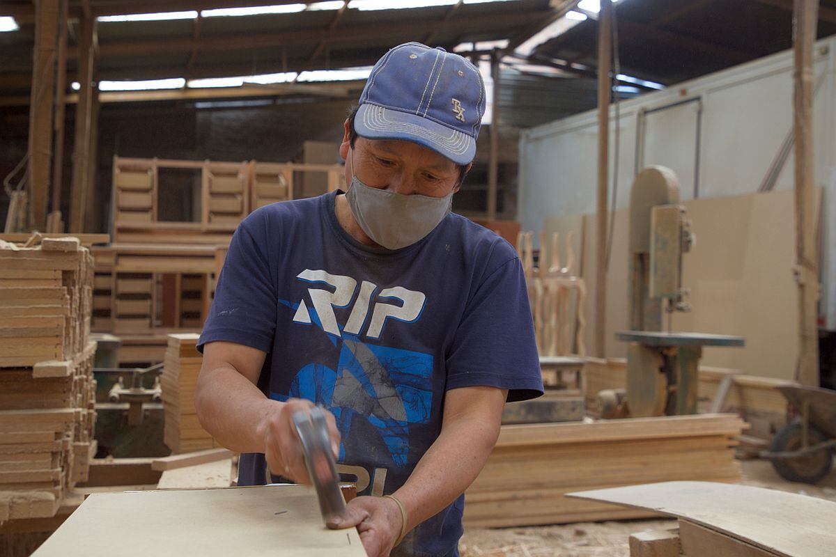 Carpintería y metalmecánica son los dos rubros que reportan una recuperación del 50% en las ventas. (Foto: GEC)
