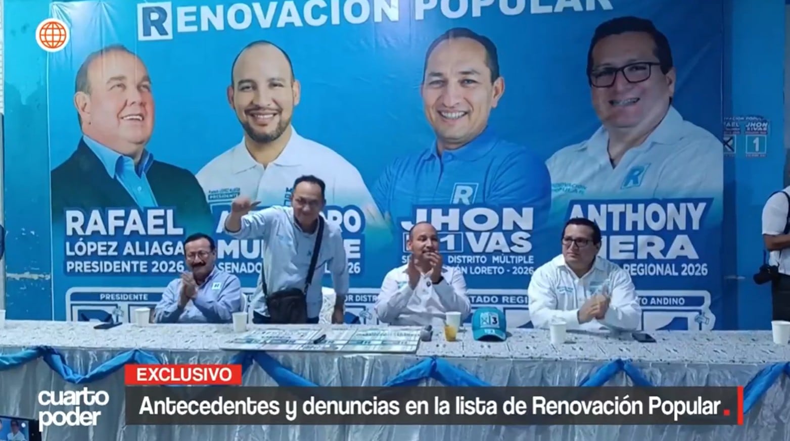 Candidatos al Senado y diputados acumulan deudas, omisión de apoyo familiar, investigaciones por corrupción, violencia familiar y delitos culposos. Foto: Captura/Cuarto Poder