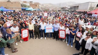 MVCS entregó título de propiedad para más de 2 millones de ciudadanos en Ancón