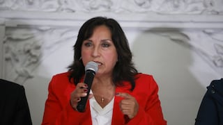 Dina Boluarte revela aporte “solidario” de Perú Libre a Vladimir Cerrón