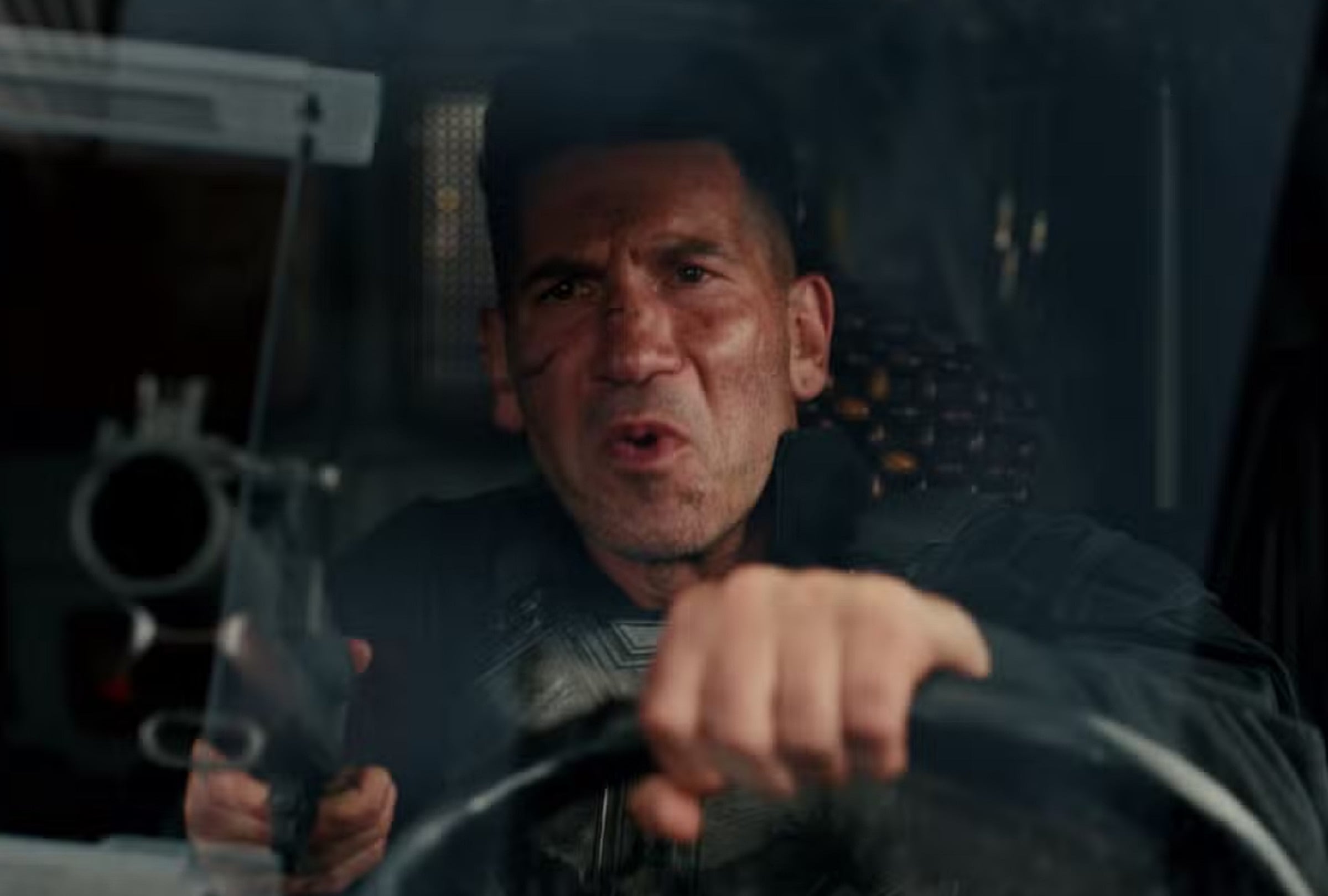 En la película "Spider-Man: Brand New Day", Frank Castle / Punisher (Jon Bernthal) colabora con el superhéroe arácnido y comparten un chiste recurrente (Foto: Sony Pictures Releasing)
