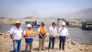 Río Chillón: Vivienda y Municipalidad de Lima supervisan obras preventivas ante el FEN