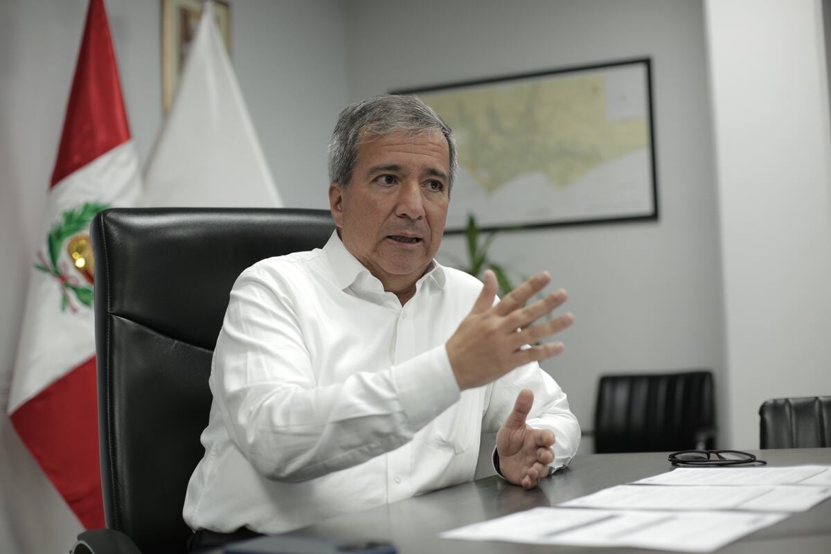 Ministro Raúl Pérez Reyes indicó que se hará una reorganización integral de las dependencias del MTC. (Foto: Anthony Niño de Guzmán)