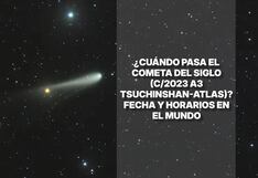 ¿Cuándo pasará el Cometa del Siglo (C/2023 A3 Tsuchinshan-ATLAS)? fecha y horarios por país