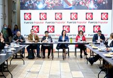 Fuerza Popular se suma al pedido de un pleno extraordinario para evaluar moción contra JNJ