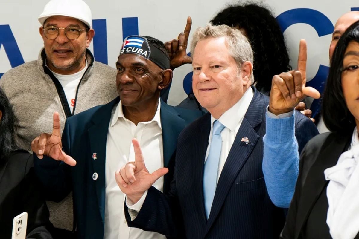 Mike Hammer, jefe de la misión diplomática de EE.UU. en La Habana, durante su visita a Roma, donde sostuvo reuniones con autoridades vaticanas y representantes del exilio cubano. Foto: EFE.