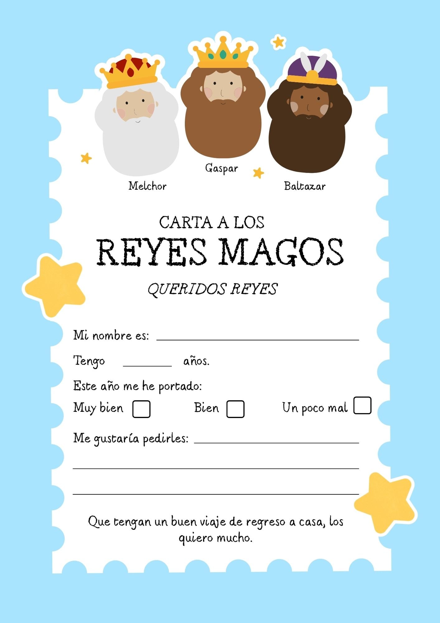 MADRID (ESPAÑA), 06/01/2026.- Los Reyes Magos bendicen esta casa con su venida. ¡Felicidades! FOTO DE CANVA.COM