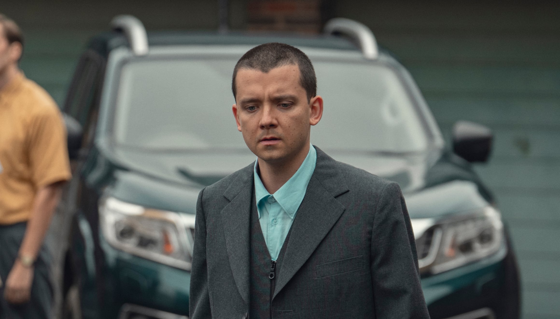 El actor Asa Butterfield como Adam en una escena de la serie "Los no elegidos" (Foto: Netflix)